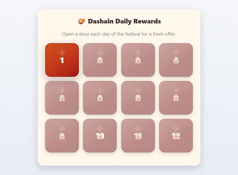 Advent Calendar game preview