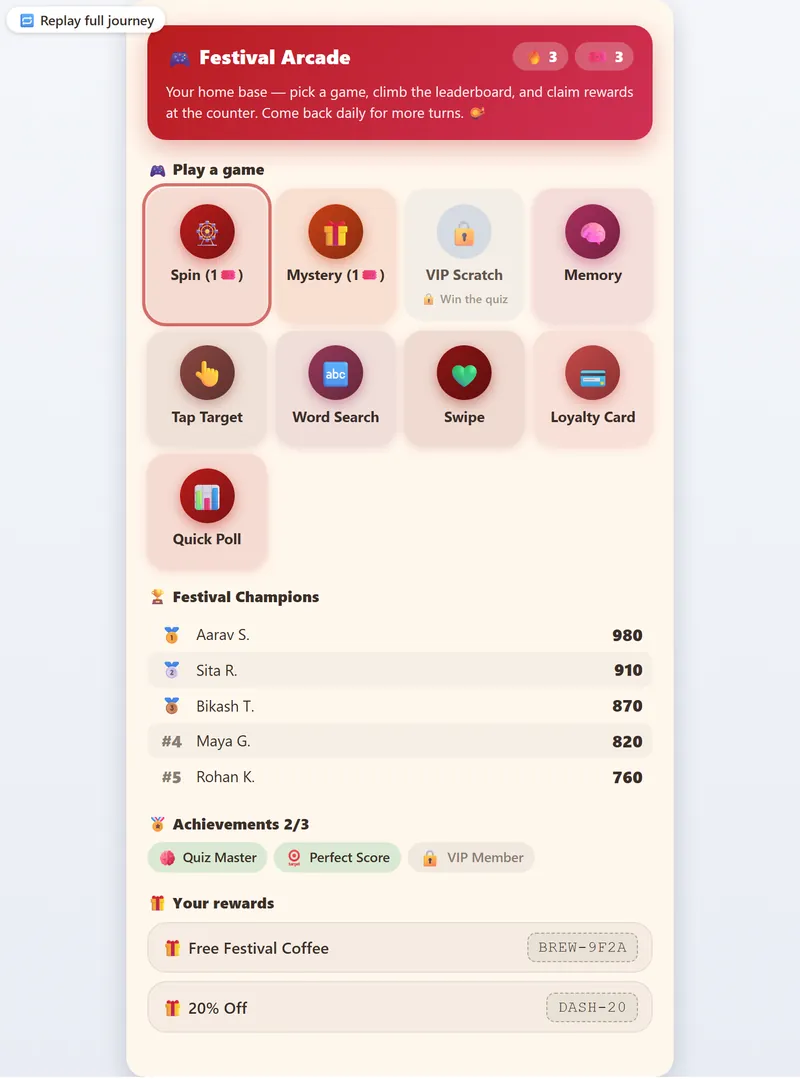 Arcade Hub game preview