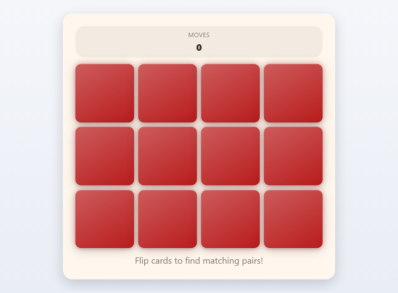 Memory Match game preview