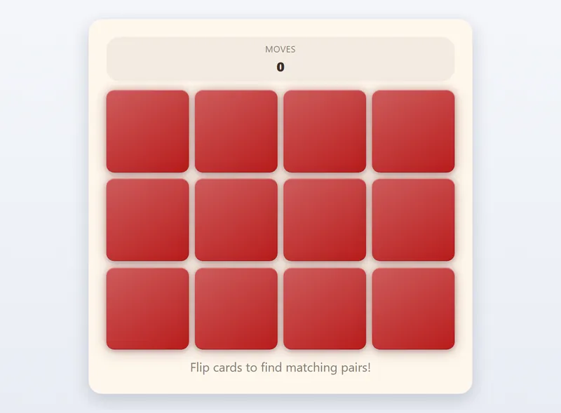 Memory Match game preview